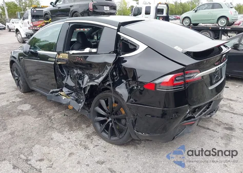 2020 Tesla Model X Long Range Dual Motor All-Wheel Drive/Long Range Plus Dual Motor All-Wheel Drive from USA, damaged, VIN 5YJXCDE2XLF232473